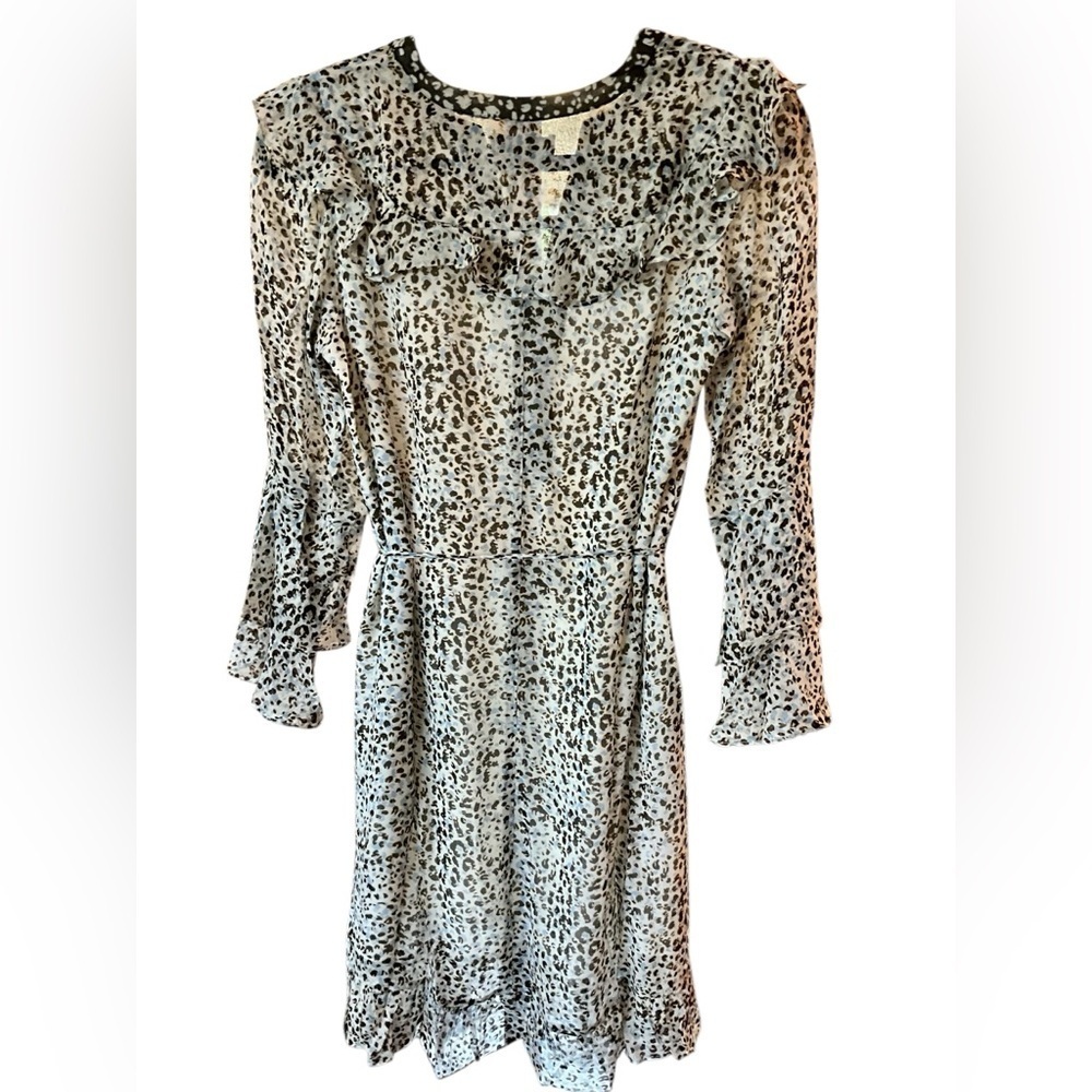 Hale Bob Animal Print Silk and Viscose Dress - Picture 2 of 5
